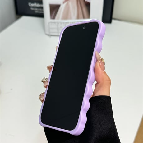 【お取り寄せ商品】iPhoneケース スマホケース iPhone15 iPhone14 フレーム モコモコ デザート L8933