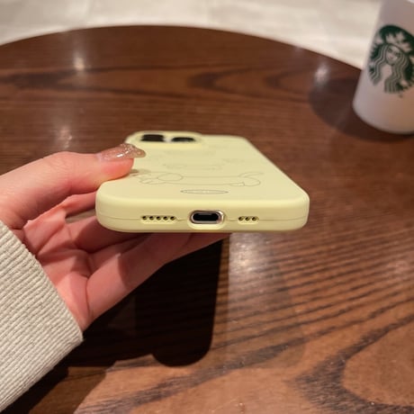【お取り寄せ商品】iPhoneケース スマホケース iPhone15 iPhone14 シンプル 犬柄 パステル L8368