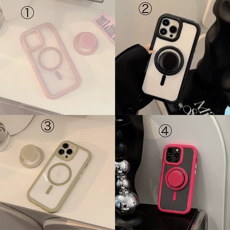 【お取り寄せ商品】iPhoneケース スマホケース iPhone15 iPhone14 クリア MagSafe 韓国 おしゃれ L8148