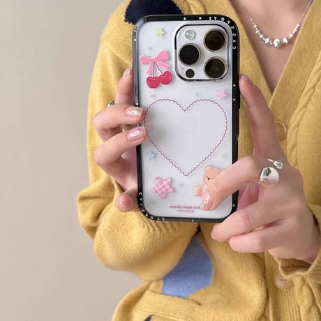 【お取り寄せ商品】iPhoneケース スマホケース iPhone16 iPhone15 iPhone14 可愛い くま 推し活 韓国 チャーム付き L9509