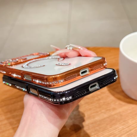 【お取り寄せ商品】iPhoneケース スマホケース iPhone17 iPhone16 magsafe 大人可愛い キラキラ M7072