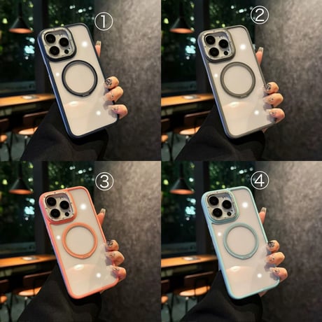 【お取り寄せ商品】iPhoneケース スマホケース iPhone16 iPhone15 iPhone14 シンプル クリア フレームケース L8986