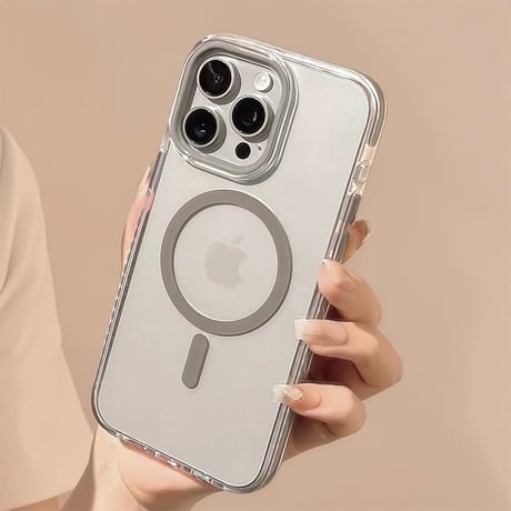 【お取り寄せ商品】iPhoneケース スマホケース iPhone15 iPhone14 シンプル MagSafe クリア L8215