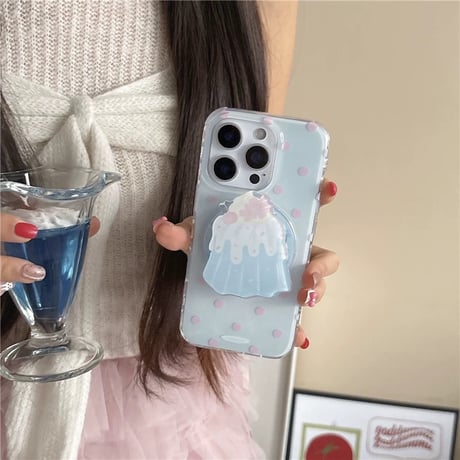 【お取り寄せ商品】iPhoneケース スマホケース iPhone16 iPhone15 iPhone14 パステルカラー 水玉 おしゃれ マグセーフ L9448