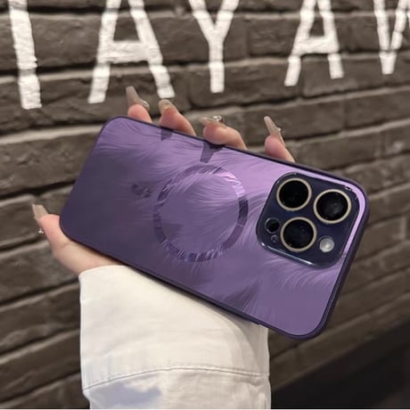 【お取り寄せ商品】iPhoneケース スマホケース iPhone16 iPhone15 iPhone14 おしゃれ シンプル MagSafe 大人可愛い L9409