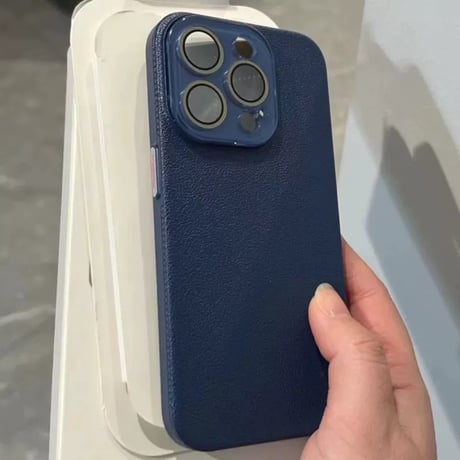 【お取り寄せ商品】iPhoneケース スマホケース iPhone15 iPhone16 レザー シンプル カメラレンズカバー M7040