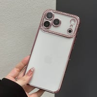 【お取り寄せ商品】iPhoneケース スマホケース iPhone17 iPhone16 iPhone15 ストーン ラメ 推し活  シンプル  M7146
