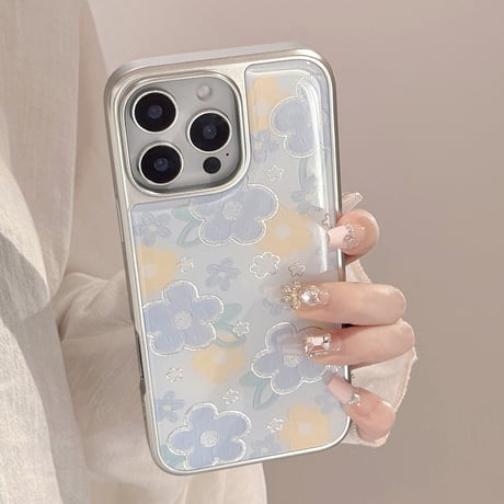 【お取り寄せ商品】iPhoneケース スマホケース iPhone16 iPhone15 iPhone14 春 花柄 お洒落 大人女子 L9515