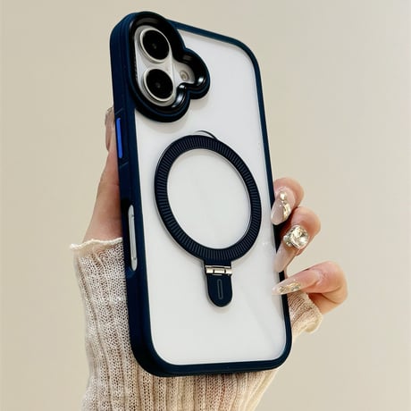 【お取り寄せ商品】iPhoneケース スマホケース iPhone16 iPhone15 iPhone14 クリア カラー スタンド L8963