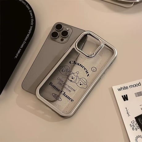 【お取り寄せ商品】iPhoneケース スマホケース iPhone15 iPhone14 dog クリア かわいい L8947