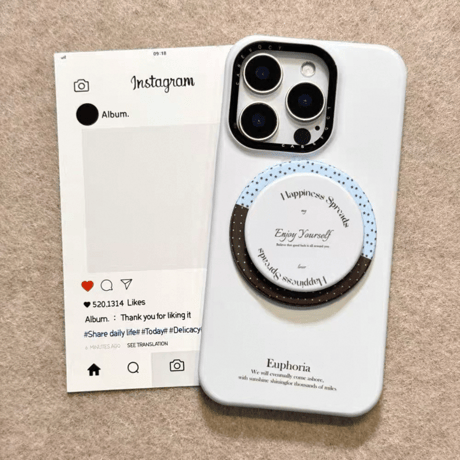 【お取り寄せ商品】iPhoneケース スマホケース iPhone16 iPhone15 iPhone14 かわいい キュート 韓国 MagSafeペールカラー L9404