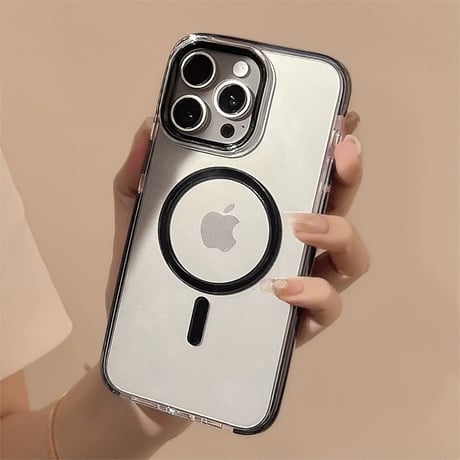 【お取り寄せ商品】iPhoneケース スマホケース iPhone15 iPhone14 シンプル MagSafe クリア L8215