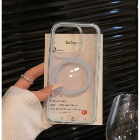 【お取り寄せ商品】iPhoneケース スマホケース iPhone16 iPhone15 iPhone14 大人 可愛い シンプル MagSafe L9503