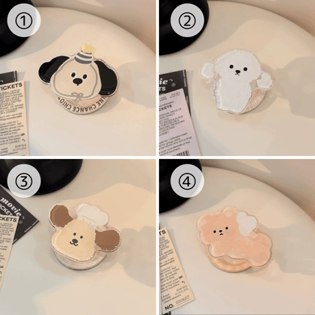 【お取り寄せ商品】magsafe グリップ 磁石 韓国 キャラクター 可愛い M7026