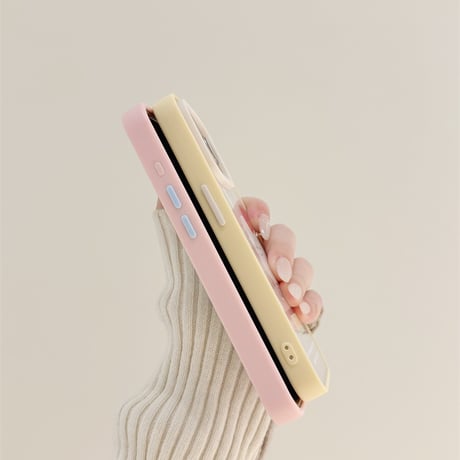 【お取り寄せ商品】iPhoneケース スマホケース iPhone15 iPhone14 キャラクター スポーツ フレーム パステル L9002