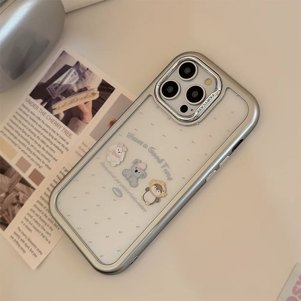 familiar ☆ルクアイーレ限定iPhone15クリアケース 完売品