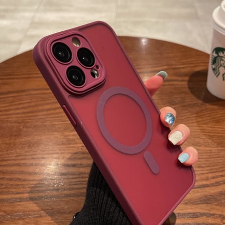 【お取り寄せ商品】iPhoneケース スマホケース iPhone15 iPhone14 クリアカラー MagSafe L8371