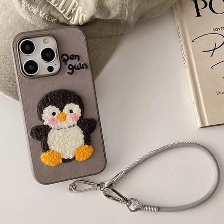 【お取り寄せ商品】iPhoneケース スマホケース iPhone16 iPhone15 iPhone14 かわいい ペンギン L9224