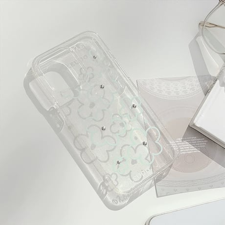【お取り寄せ商品】iPhoneケース スマホケース iPhone15 iPhone14 デイジー クリア L8119
