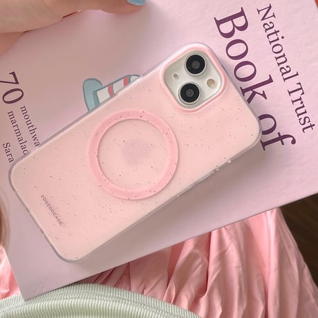 【お取り寄せ商品】iPhoneケース スマホケース iPhone16 iPhone15 iPhone14 シンプル かわいい スプラッシュインク風 MagSafe L9271
