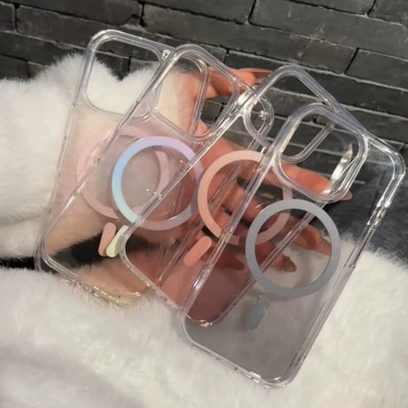 【お取り寄せ商品】iPhoneケース スマホケース iPhone16 iPhone15 iPhone14 グラデーション シンプル おしゃれ ユニセックス MagSafe L9387