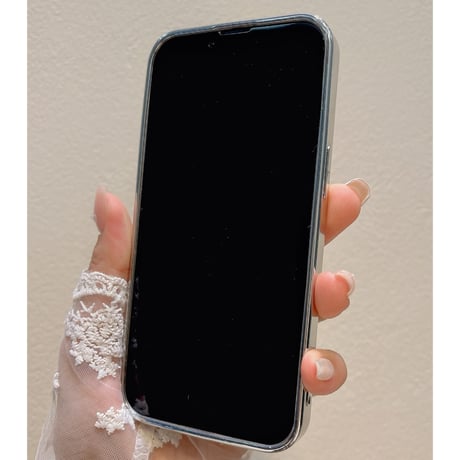 【お取り寄せ商品】iPhoneケース スマホケース iPhone15 iPhone14 立体 パールハート ペイント風 キラキラ ラメ グリッター きれいめ かわいい 韓国 L7853