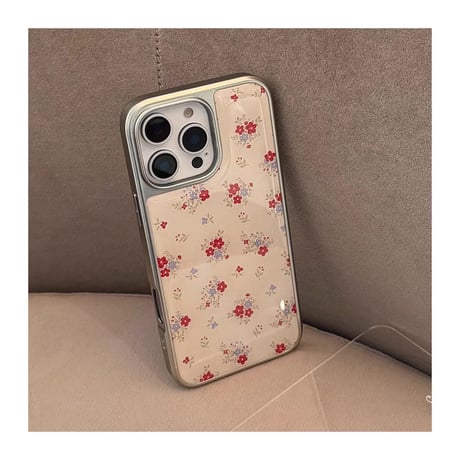 【お取り寄せ商品】iPhoneケース スマホケース iPhone16 iPhone15 iPhone14 大人可愛い 春 花柄 Ｌ9434