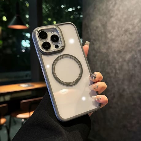 【お取り寄せ商品】iPhoneケース スマホケース iPhone16 iPhone15 iPhone14 シンプル クリア フレームケース L8986