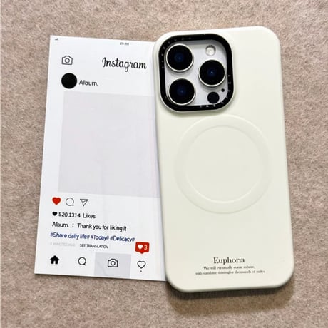 【お取り寄せ商品】iPhoneケース スマホケース iPhone16 iPhone15 iPhone14 かわいい キュート 韓国 MagSafeペールカラー L9404