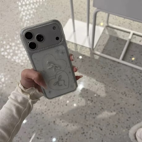 【お取り寄せ商品】iPho neケース スマホケース iPhone17 iPhone16 iPhone15 韓国 可愛い リボン ホワイト M7122