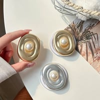 【お取り寄せ商品】グリップ ラメ ハート mag safe 大人女子 落下防止 マグセーフグリップ ゴールド シルバー  M7110