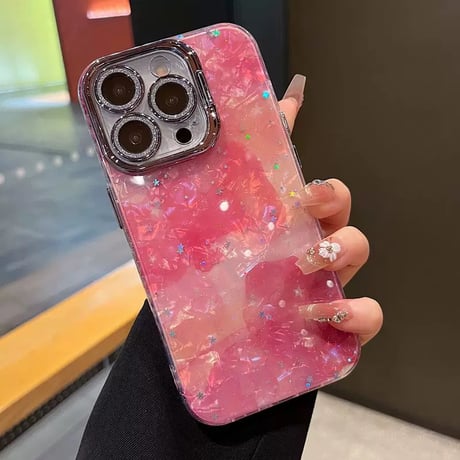 【お取り寄せ商品】iPhoneケース スマホケース iPhone16 iPhone15 iPhone14 マーブル ピンク ブルー 大理石 L9859