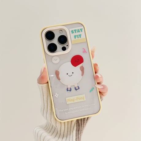 【お取り寄せ商品】iPhoneケース スマホケース iPhone15 iPhone14 キャラクター スポーツ フレーム パステル L9002