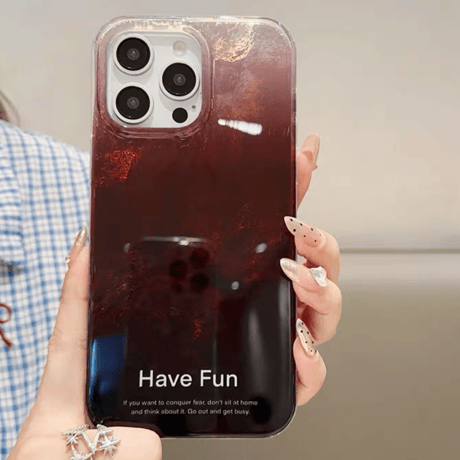 【お取り寄せ商品】iPhoneケース スマホケース iPhone15 iPhone14 シンプル きれいめ 秋色 L8979