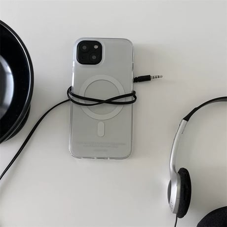 【お取り寄せ商品】iPhoneケース スマホケース iPhone16 iPhone15 iPhone14 シンプルケース シルバー MagSafe L9221