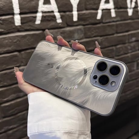 【お取り寄せ商品】iPhoneケース スマホケース iPhone16 iPhone15 iPhone14 おしゃれ シンプル MagSafe 大人可愛い L9409