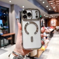 【お取り寄せ商品】iPhoneケース スマホケース iPhone17 iPhone16 iPhone15 大人可愛い magsafe メタリック シンプル ウェーブ M7140