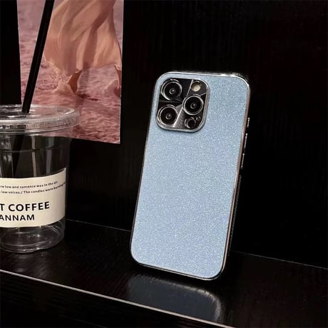 【お取り寄せ商品】iPhoneケース スマホケース iPhone15 iPhone14 シンプル キラキラ ラメ L8980
