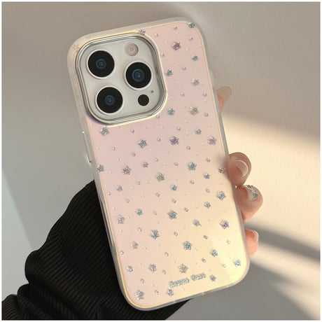 【お取り寄せ商品】iPhoneケース スマホケース iPhone16 iPhone15 星 シンプル かわいい 韓国 L9596