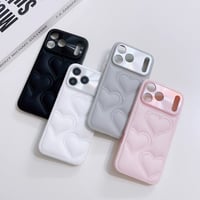 【お取り寄せ商品】iPhoneケース スマホケース iPhone17 iPhone16 iPhone15 iPhone14 かわいい レザー ハート L9202