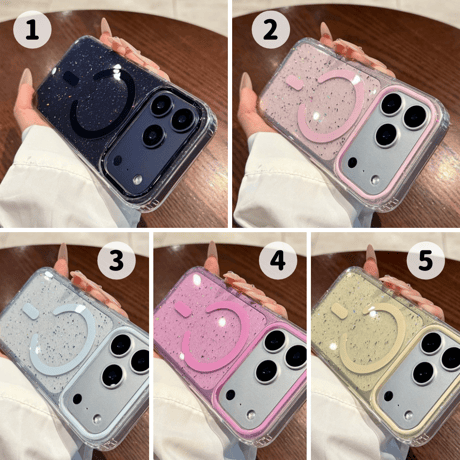 【お取り寄せ商品】iPhoneケース スマホケース iPhone17 iPhone16 iPhone15 シンプル ラメ magsafe シンプル M7102