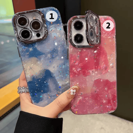 【お取り寄せ商品】iPhoneケース スマホケース iPhone16 iPhone15 iPhone14 マーブル ピンク ブルー 大理石 L9859