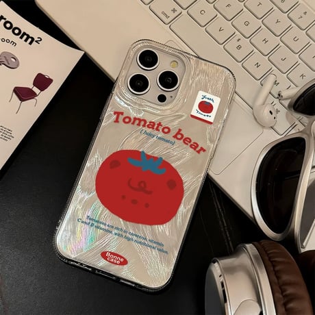 【お取り寄せ商品】iPhoneケース スマホケース iPhone15 iPhone14 トマト シンプル L8935