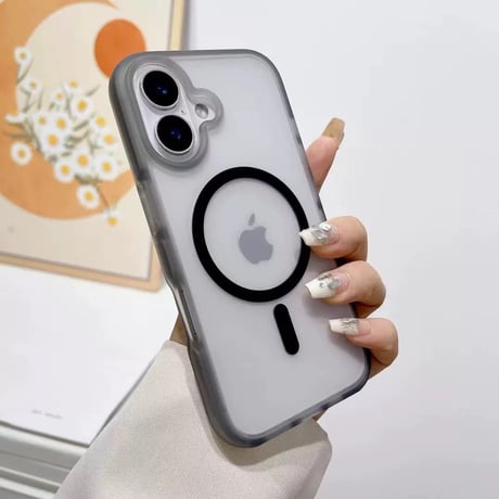 【お取り寄せ商品】iPhoneケース スマホケース iPhone16 iPhone15 iPhone14 シンプル フレームカラー MagSafe L9172
