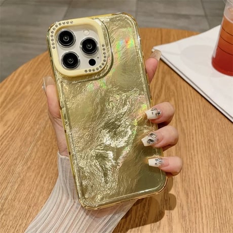【お取り寄せ商品】iPhoneケース スマホケース iPhone16 iPhone15 iPhone14 シンプル キラキラ 光沢 L9006