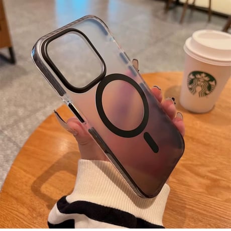 【お取り寄せ商品】iPhoneケース スマホケース iPhone16 iPhone15 iPhone14 大人可愛い シンプル MagSafe L9361