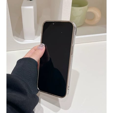 【お取り寄せ商品】iPhoneケース スマホケース iPhone15 iPhone14 きれいめ 光沢 キラキラ ダイヤ柄 L9001