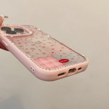 【お取り寄せ商品】iPhoneケース スマホケース iPhone16 iPhone15 iPhone14 かわいい 小さい 花柄 L9359