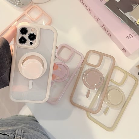 【お取り寄せ商品】iPhoneケース スマホケース iPhone15 iPhone14 クリア MagSafe 韓国 おしゃれ L8148