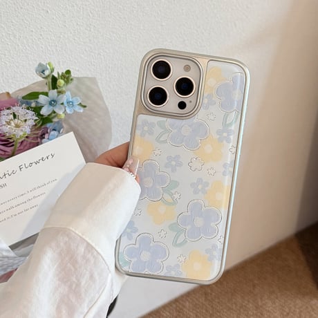 【お取り寄せ商品】iPhoneケース スマホケース iPhone16 iPhone15 iPhone14 春 花柄 お洒落 大人女子 L9515